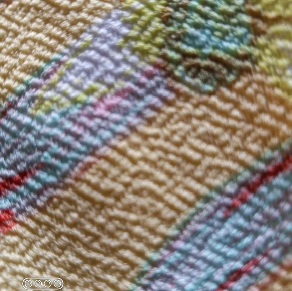 Belted Floral Flow Leg Yellow Pants - Picture 7 of 15